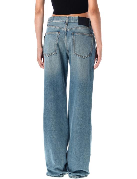 25FW 하이쿠레 스트레이트 팬츠 HEW03185DF179 L0882 LAGOON WASH - HAIKURE