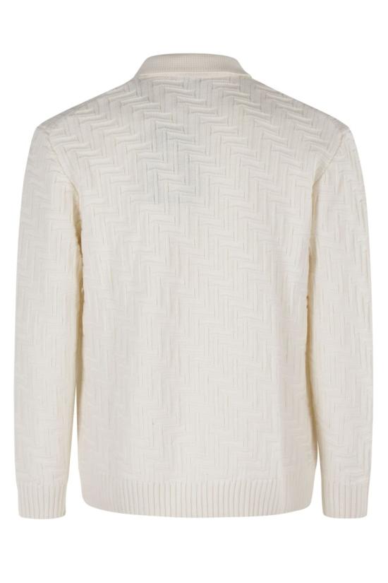 25FW 파올로페코라 가디건 A030 F009 097 White - PAOLO PECORA