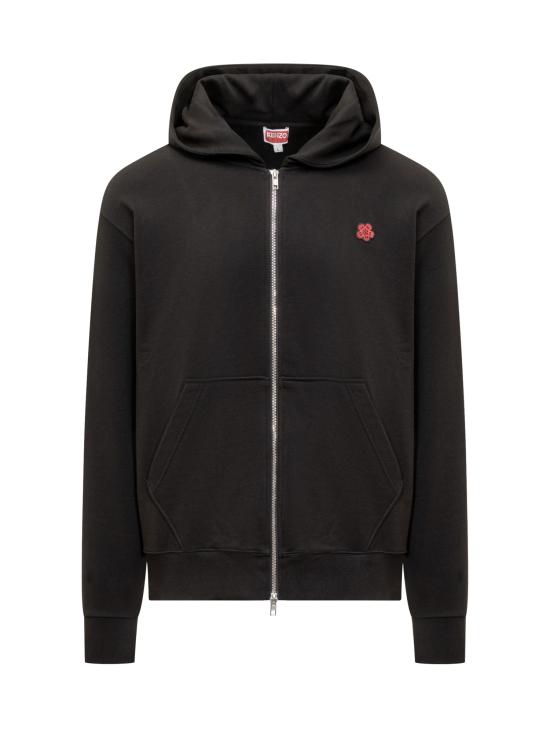 25FW 겐조 후드 티셔츠 FE65SW2254MF99J BLACK DOM