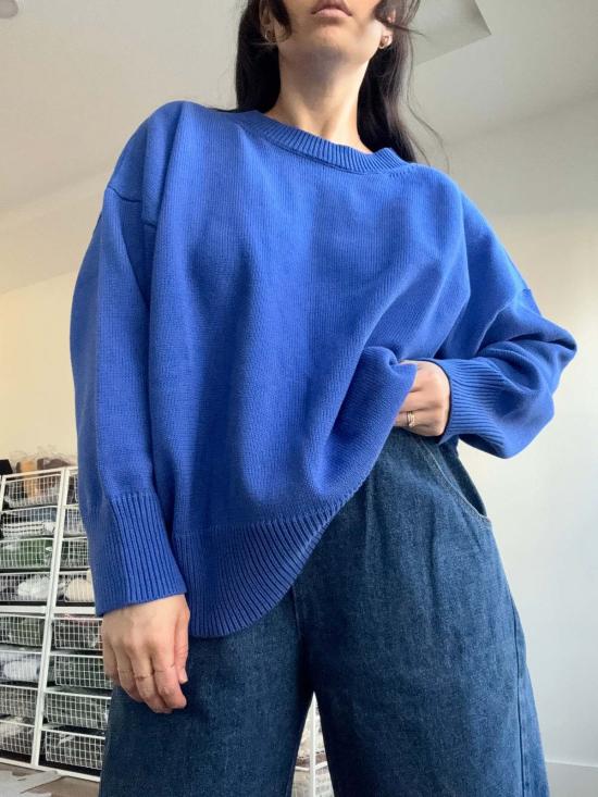  르 본 숍 데님 팬츠 Le Bon Shoppe 아크 팬츠 블루 데님 - Le Bon Shoppe