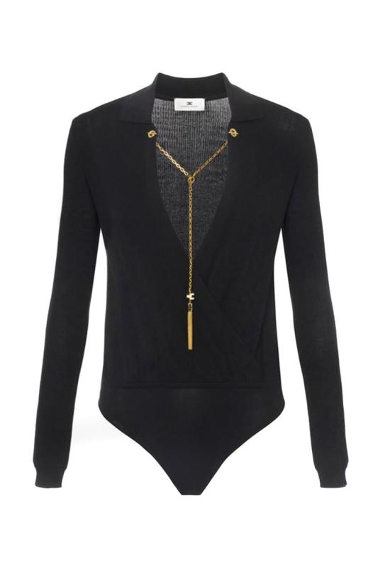 25FW 엘리자베타프랜치 바디수트 티셔츠 BK75B56E2110 Black