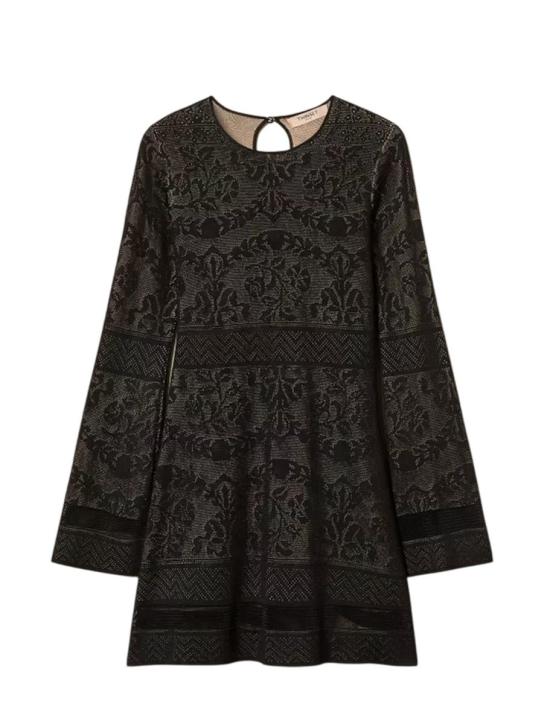 25FW 트윈셋 숏 원피스 252TP338000006 Black