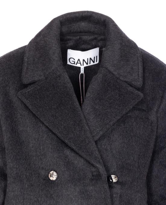 25FW 가니 더블 브레스트 자켓  W0567252 GREY - GANNI