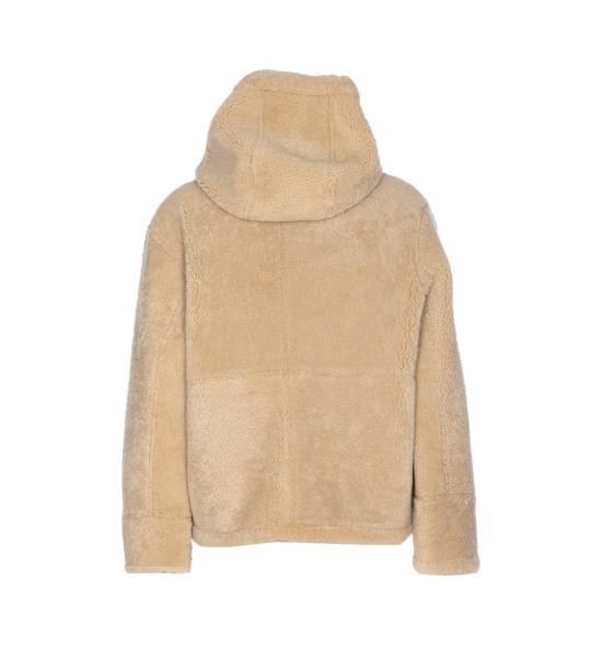 25FW 이브살로몬 무톤 24WUV60368MEBVB3091 Beige - YVES SALOMON