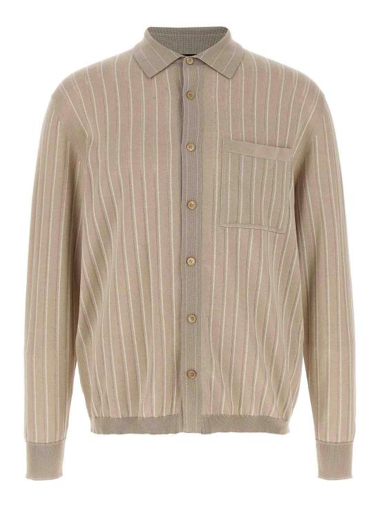 26SS 브리오니 긴팔 셔츠 UMRM0LPCK129790 Beige