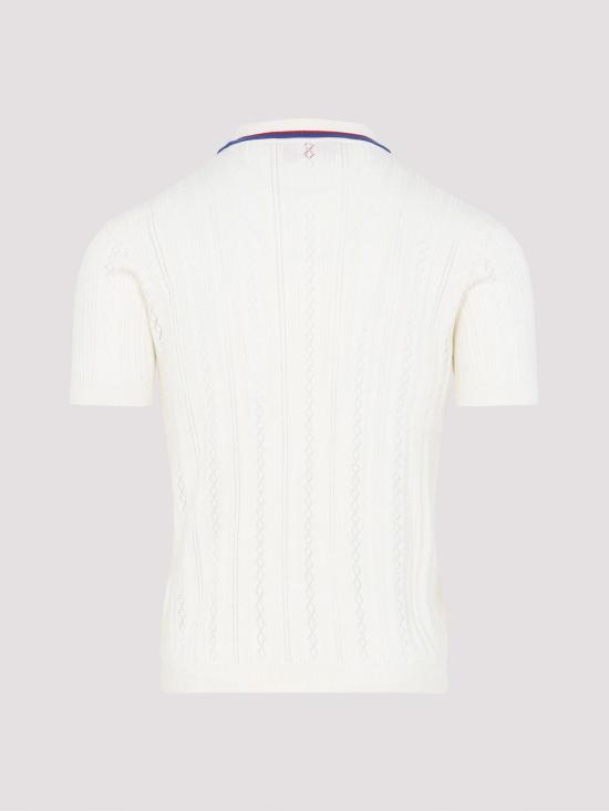  발렌티노 가라바니 폴로 티셔츠 6V3KP03PAPC581 Cream - VALENTINO GARAVANI