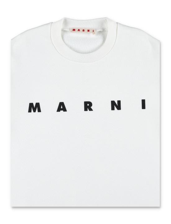 25FW [키즈] 마르니 니트/스웻셔츠 M01612M00V0 0M114 WHITE - MARNI
