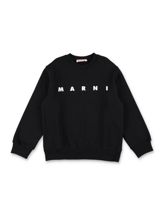 25FW [키즈] 마르니 니트/스웻셔츠 M01612M00V0 0M900 BLACK