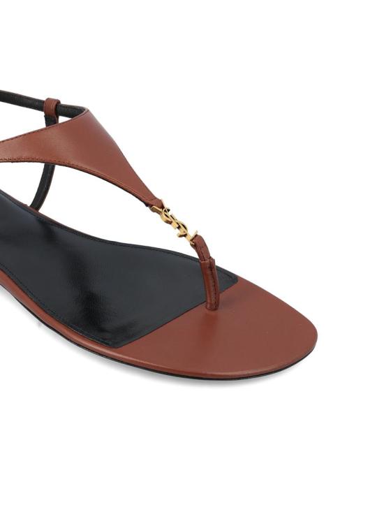 25FW 생로랑 샌들 841570AADF02603 AI25 AESTHETIC BROWN - SAINT LAURENT