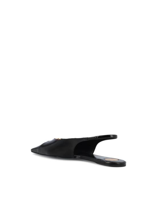 25FW 생로랑 플랫 슈즈 800240AAEHI1000 AI25 Black - SAINT LAURENT