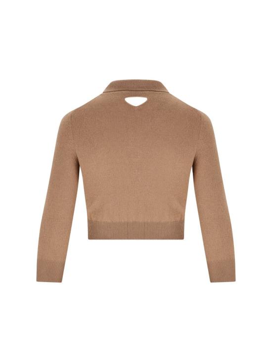 25FW 프라다 스웨터 P24R2P17KCF0040 AI25 Brown - PRADA