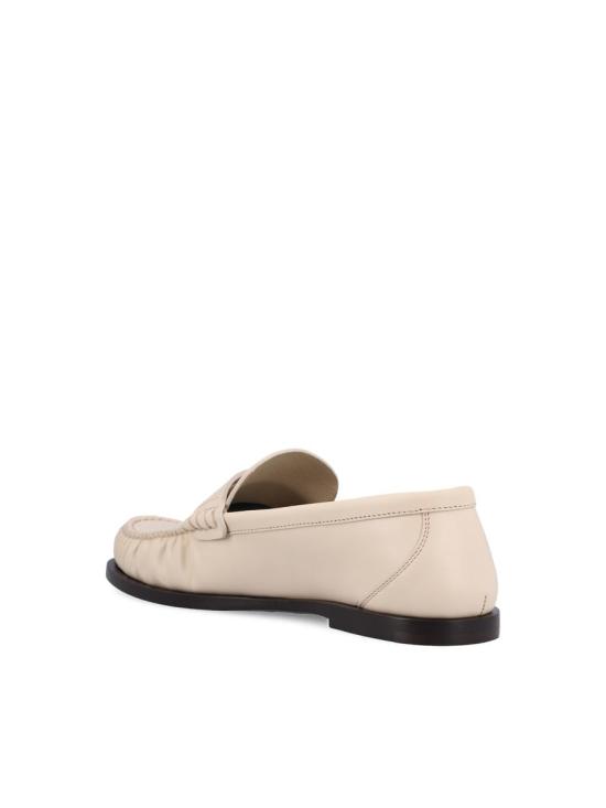 25FW 생로랑 모노그램 레더로퍼 820648AAELH1001 AI25 Beige - SAINT LAURENT