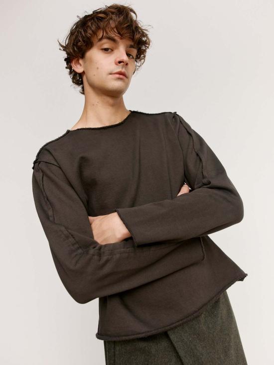  가브리엘라 콜 가먼츠 스웨터 No.317 오가닉 코튼 플리스 탑