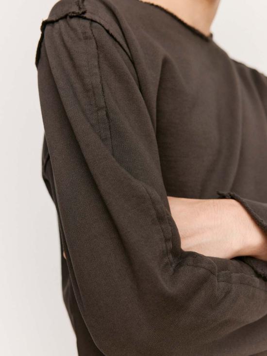  가브리엘라 콜 가먼츠 스웨터 No.317 오가닉 코튼 플리스 탑 - GABRIELA COLL GARMENTS