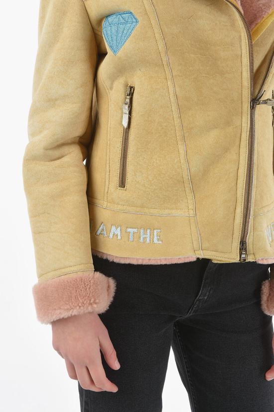  히스토리 리피츠 무스탕 H35C30R13 SH501 654 Beige - HISTORY REPEATS