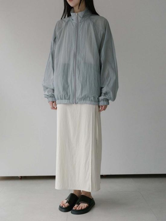  더 엔케이씨 스토어 자켓 Nkc 스토어 하이 칼라 지퍼 재킷 - The NKC Store