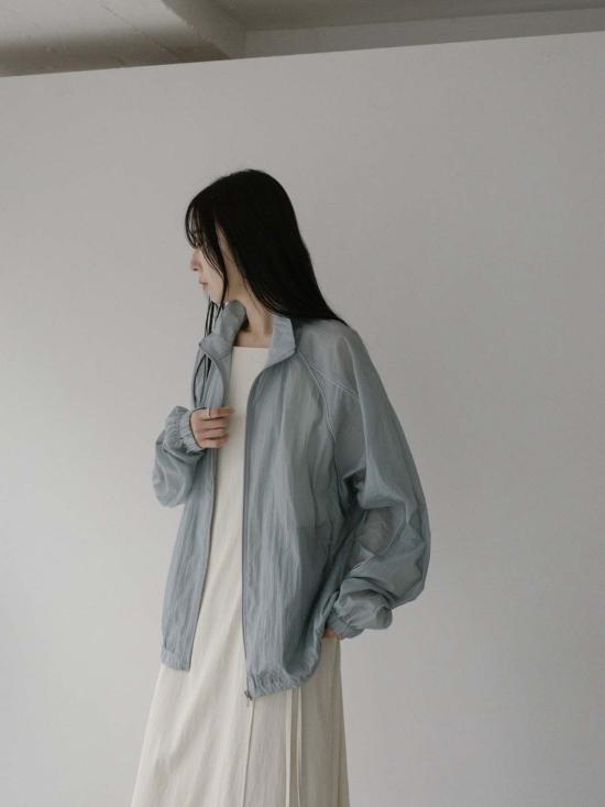  더 엔케이씨 스토어 자켓 Nkc 스토어 하이 칼라 지퍼 재킷 - The NKC Store