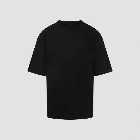 25FW 르메르 반팔 티셔츠 TO1382 LJ1022 BK999 BLACK - LEMAIRE