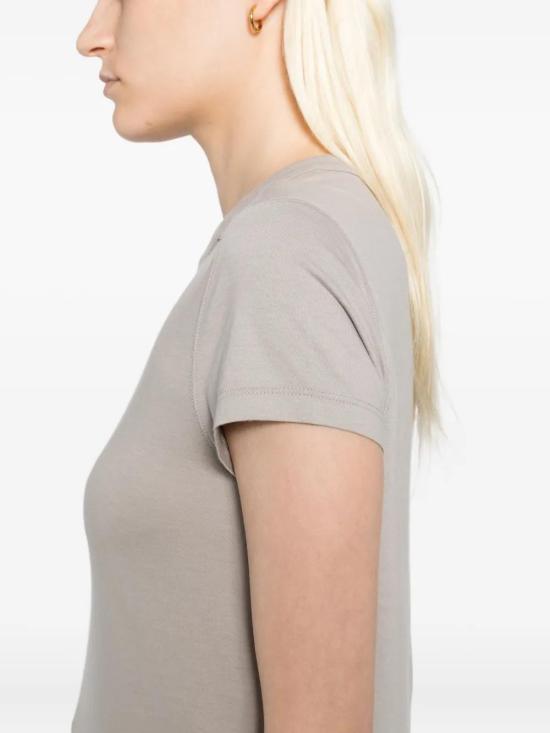 25FW 릭 오웬스 반팔 티셔츠 RP02E4235JA 08 PEARL - RICK OWENS