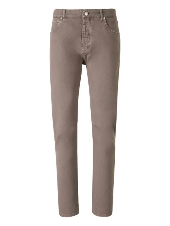 25FW 브루넬로 쿠치넬리 스트레이트 팬츠 M277UX1290C7025 C7025 TORTORA