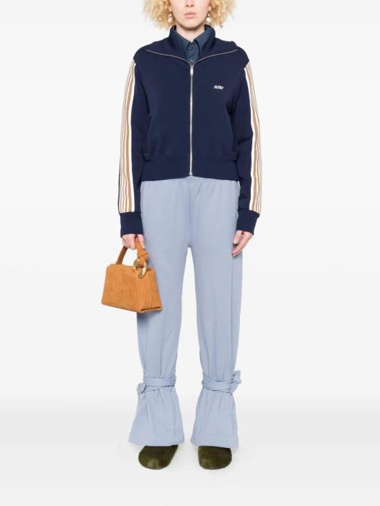 25FW 오트리 긴팔 티셔츠 A2UNJAPWB7KB KNIT BLUE - AUTRY