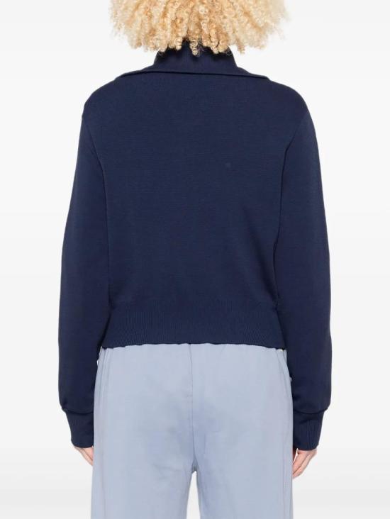 25FW 오트리 긴팔 티셔츠 A2UNJAPWB7KB KNIT BLUE - AUTRY