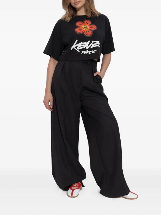 25FW 겐조 반팔 티셔츠 FF62TS0514SG BLACK - KENZO