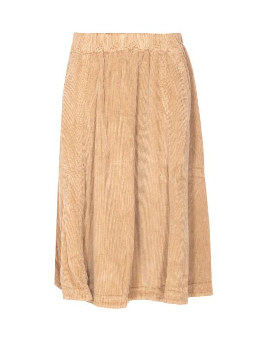 25FW 트루 에비뉴 미디 스커트 GARDEN TOFFEE Beige