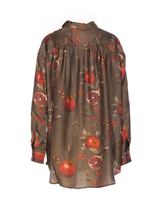 25FW 우마 왕 셔츠 UP1001 UW067 Brown - UMA WANG