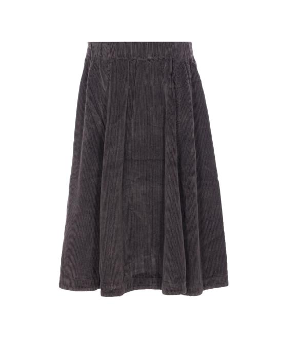 25FW 트루 에비뉴 미디 스커트 GARDEN DARK BROWN Brown - TRUE AVENUE