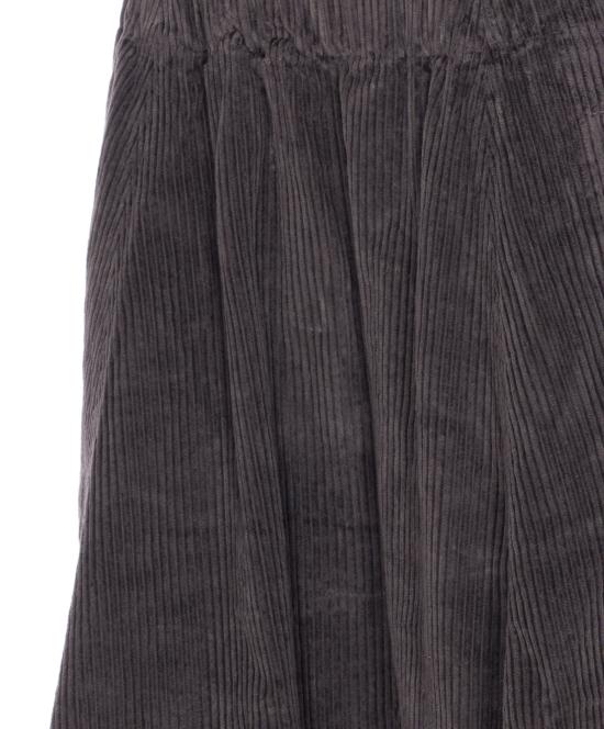 25FW 트루 에비뉴 미디 스커트 GARDEN DARK BROWN Brown - TRUE AVENUE