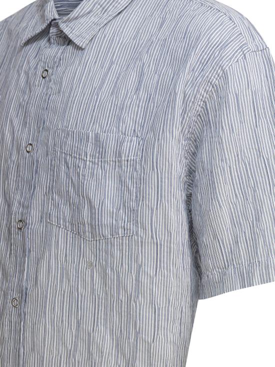 25FW 스투시 반팔 셔츠 11103500801 BLUE Blue - STUSSY