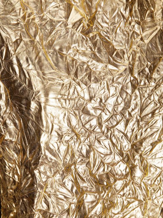 25FW 마리아 칼데라라 민소매 티셔츠 U104EK 6 SHINING GOLD - MARIA CALDERARA