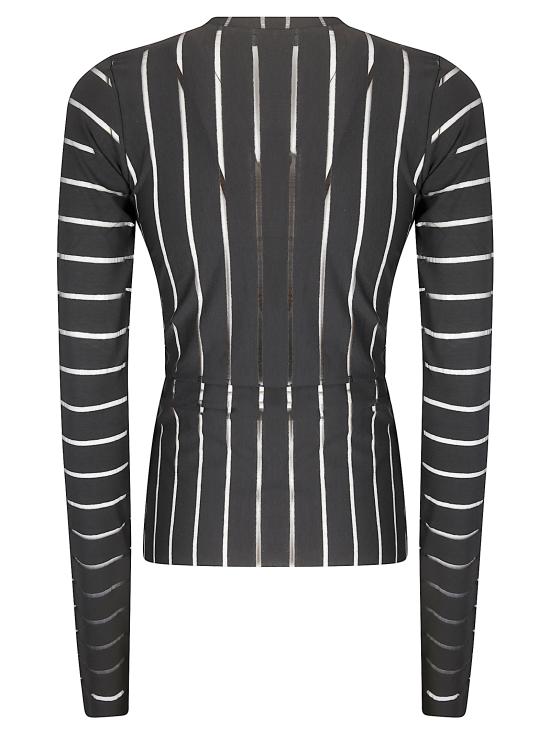 25FW 마리아 칼데라라 긴팔 티셔츠 U202J 9 BLACK - MARIA CALDERARA