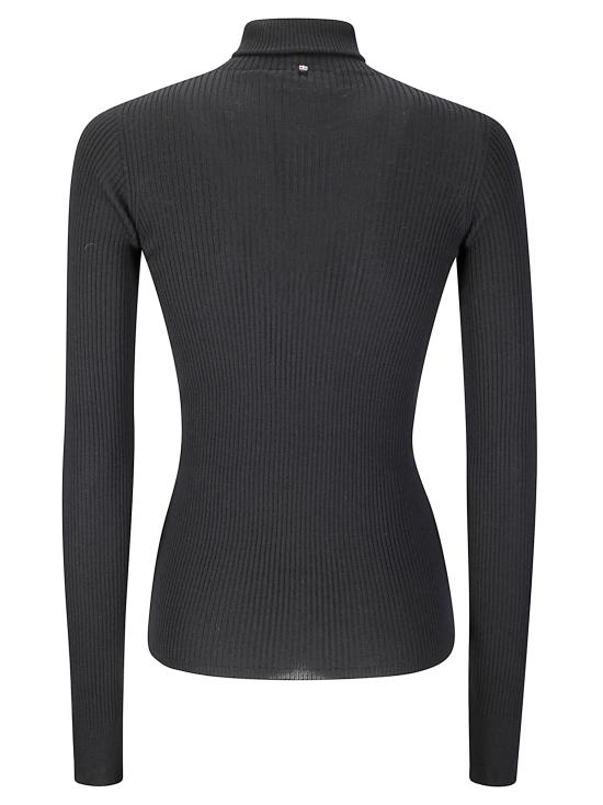 25FW 스포트막스 긴팔 티셔츠 2522366012600 006 BLACK - SPORTMAX