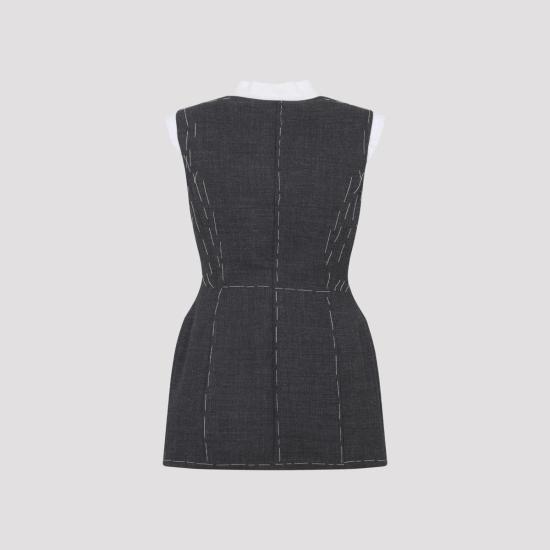 25FW 모스키노 베스트 252D1001 5417 3500 GREY - MOSCHINO