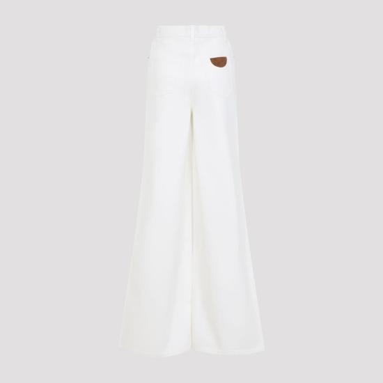 25FW 끌로에 데님 팬츠 CH25ADP02257 101 WHITE - CHLOE