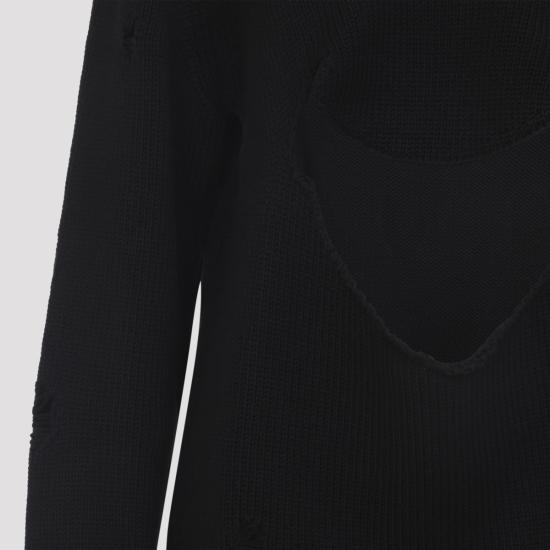 25FW 모스키노 스웨터 252D0922 5405 0555 Black - MOSCHINO