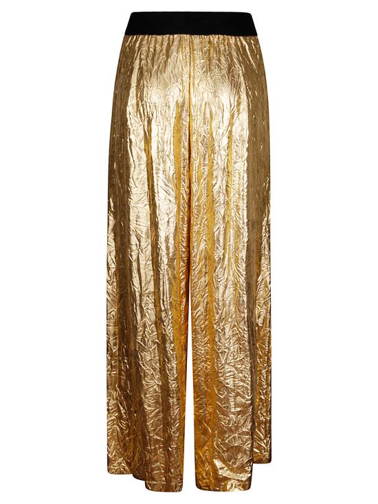 25FW 마리아 칼데라라 스트레이트 팬츠 U369EK 6 SHINING GOLD - MARIA CALDERARA