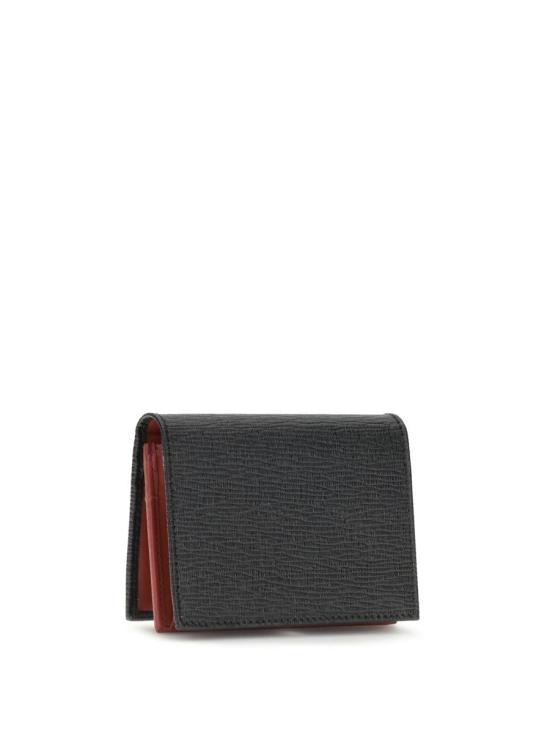 25FW 살바토레 페라가모 간치니 카드지갑  785848 001 Black - SALVATORE FERRAGAMO