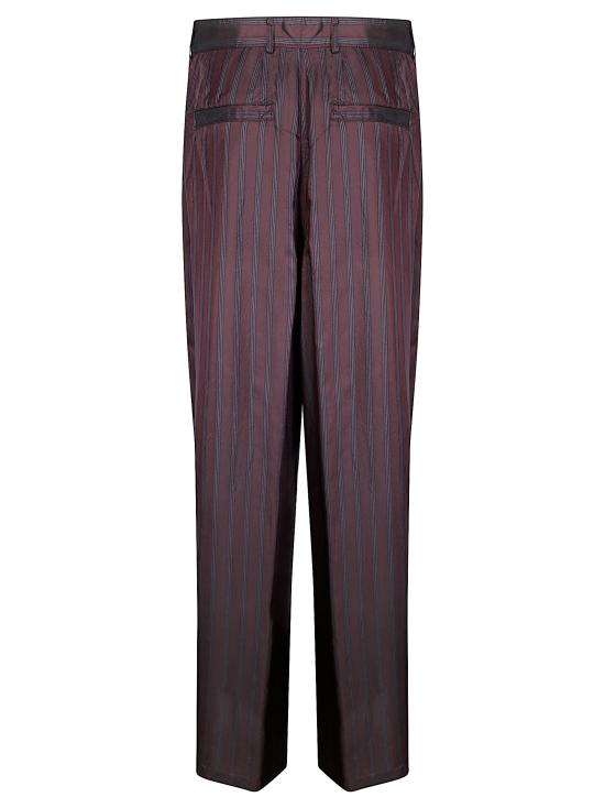 25FW 드리스 반 노튼 스트레이트 팬츠 2520109462267 358 BURGUNDY - DRIES VAN NOTEN