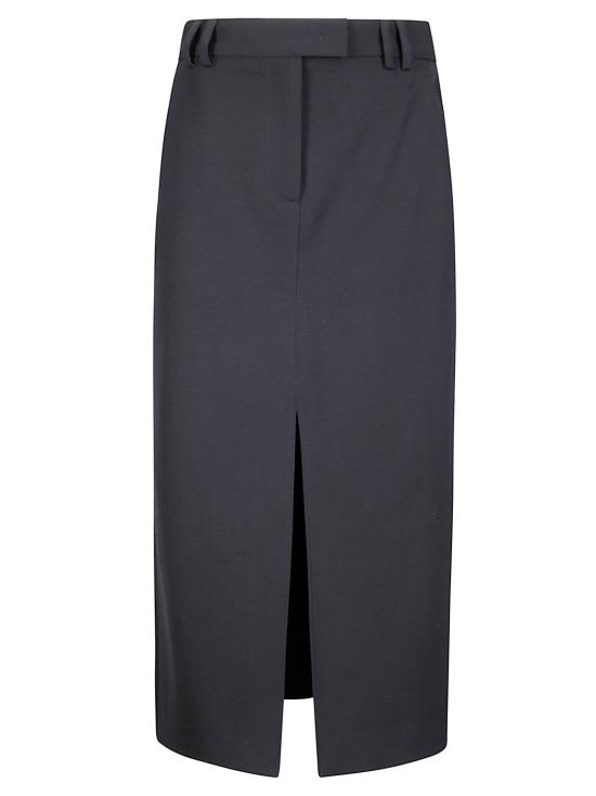 25FW 알베르토비아니 미디 스커트 AA860WO0241 90 BLACK