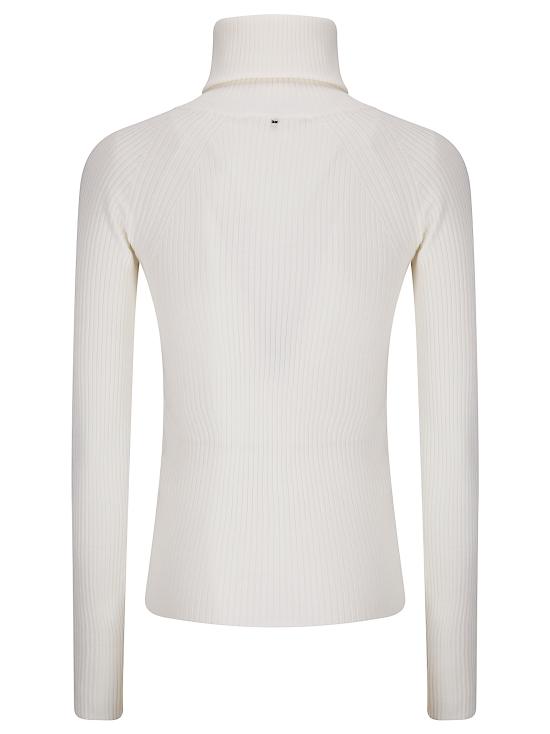 25FW 스포트막스 긴팔 티셔츠 2522366022600 001 WHITE - SPORTMAX
