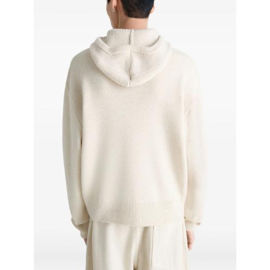 25FW 르메르 버튼 후드 스웨터  TO1475 LK1028 WH048 NEUTRALS - LEMAIRE