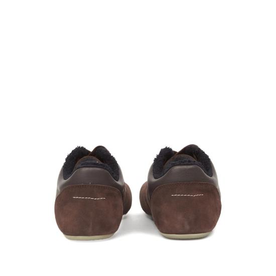 25FW MM6 메종마르지엘라 스니커즈 P6435 S66WS0106 T8009 BROWN - MM6 MAISON MARGIELA