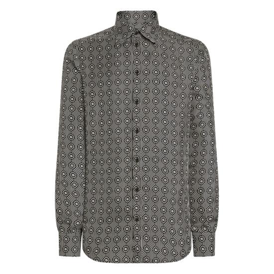 25FW 돌체앤가바나 데님 자켓 G5MM4T IS1ZJ HA8RN BLACK WHITE - DOLCE & GABBANA