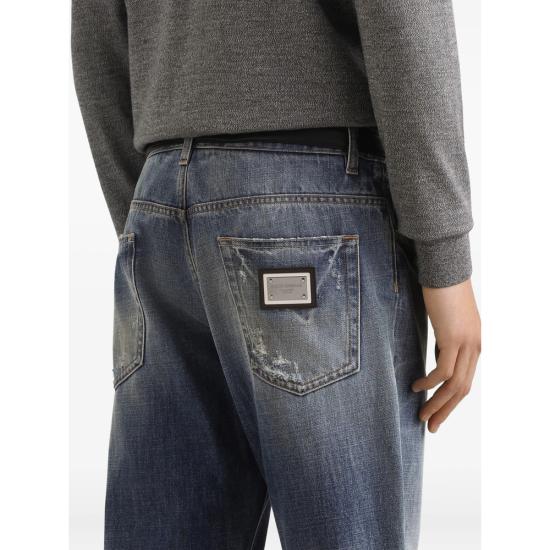 25FW 돌체앤가바나 데님 팬츠 GYJDAD G8NX2 S9001 BLUE - DOLCE & GABBANA