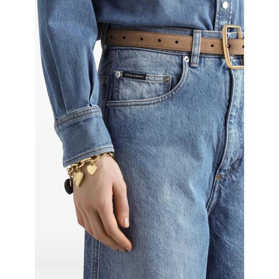 25FW 돌체앤가바나 데님 팬츠 FTDDHD G8NV6 S9001 BLUE - DOLCE & GABBANA