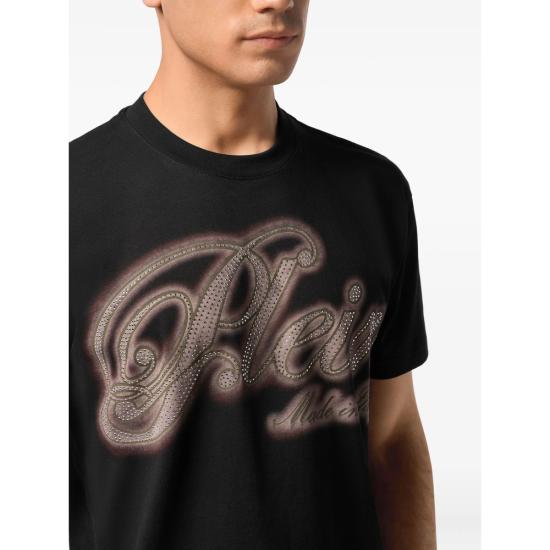 25FW 필립 플레인 탑 MTK8538 PJY002N 02 BLACK - PHILIPP PLEIN