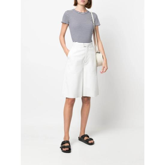 25FW 메종 라비쉬 반팔 티셔츠 NWFOLIESOHLALA OFWNA BLUE WHITE - MAISON LABICHE